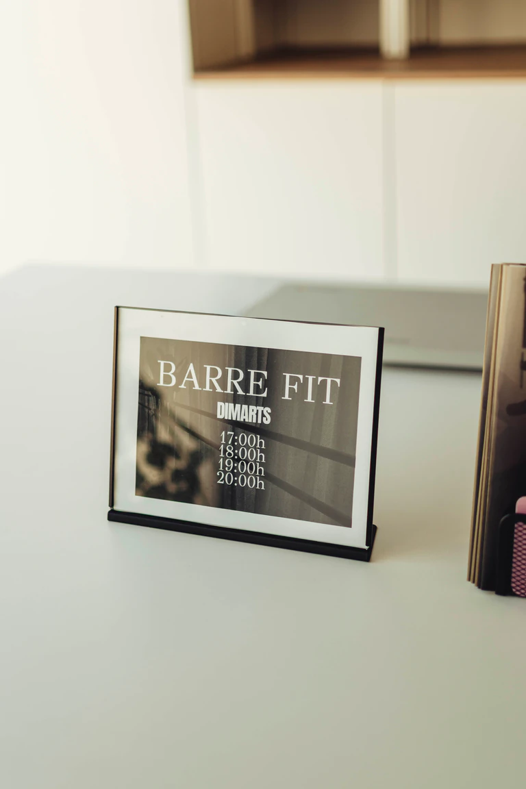 Cuadro horaris barre fit — KOAX Studio